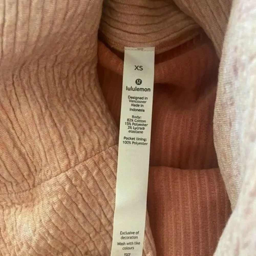 Lululemon Along The Way Knit Sweater Slouchy Dress Cowl Neck - Picture 7 of 7